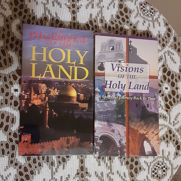 Holy Land Set of 2 VHS set - Picture 1 of 4